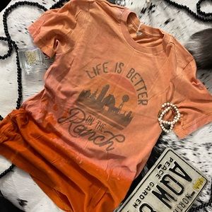 Life is better on the ranch Graphic T shirt